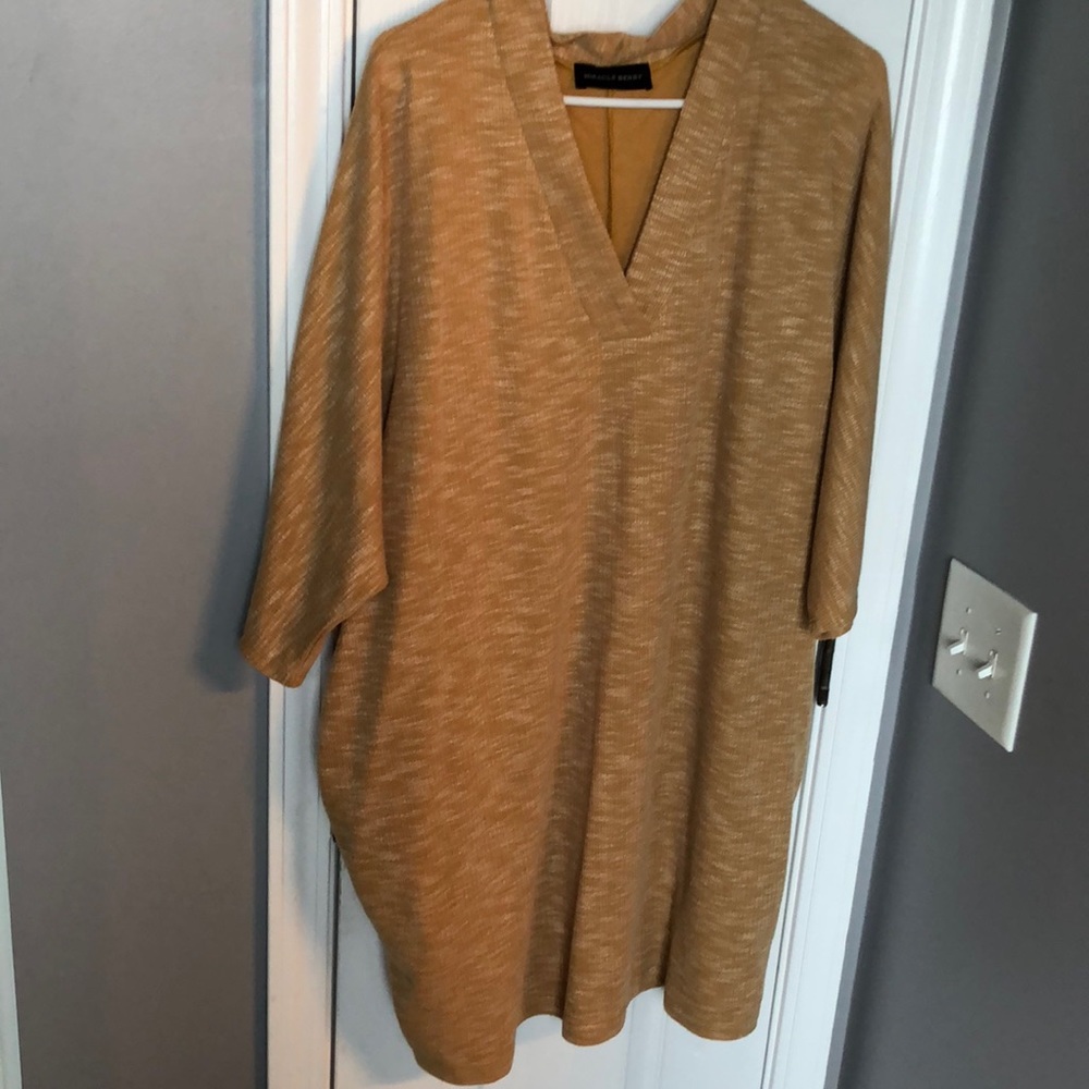 NWOT yellow tunic dress